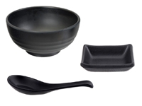 Seria Matte Black Melamine