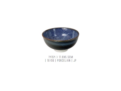 Miska Seigaiha blue 11,8x5,5cm