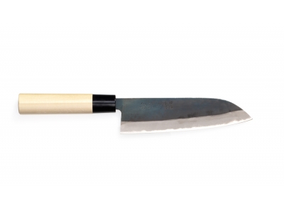Tojiro Yasuki Shirogami nóż Santoku 165 mm