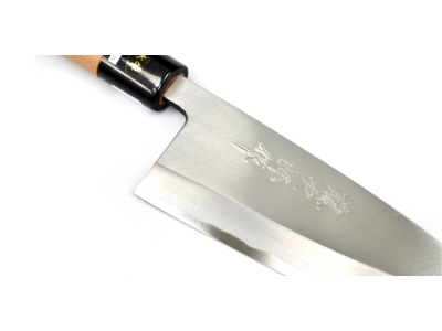 Tojiro Aogami nóż Deba 150 mm