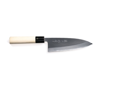 Tojiro Aogami Damascus nóż Deba 165 mm