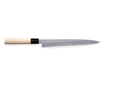 Tojiro Aogami Damascus nóż Yanagi-Sashimi 240 mm