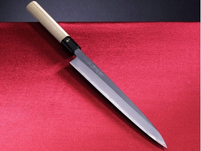 Tojiro Aogami Damascus nóż Yanagi-Sashimi 240 mm