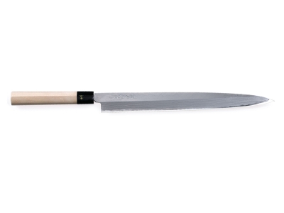 Tojiro Aogami Damascus nóż Yanagi-Sashimi 330 mm