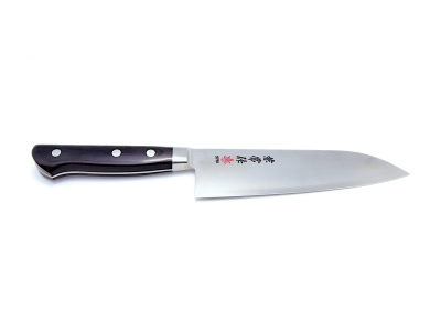 Kanetsune Aogami nóż Santoku 165 mm