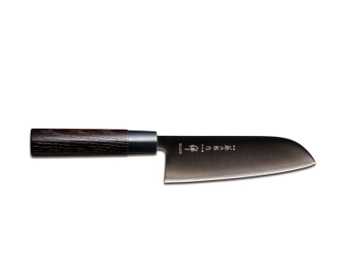 Zestaw noży Tojiro Zen Black - Santoku 165 obierak 90