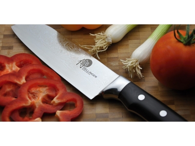 Dellinger Tiny Wave VG-10 nóż Santoku 170 mm