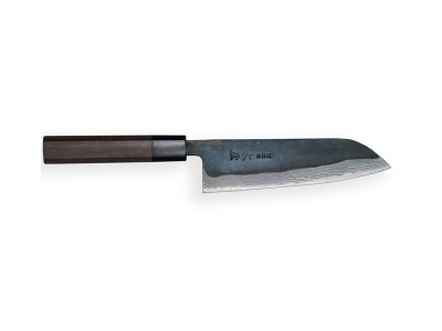 Kiya Damascus Suminagashi nóż Santoku 170 mm