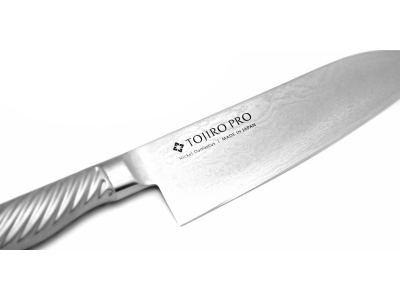 Tojiro Damascus PRO 63 Met nóż Santoku 170 mm