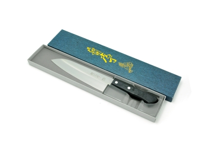 Kanetsugu Miyabi Isshin nóż Santoku Gold 170 mm