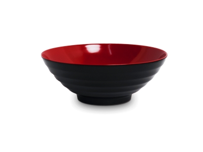Miska Ramen Black- Red 22 x 9 cm 1100ml