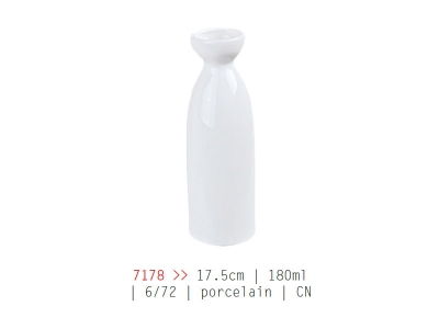 Karafka do sake White Yuki Shiroi 220 ml